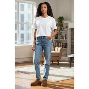 American Eagle NWT Tan Faux Suede Fleece Lined Platform Slippers Size 8